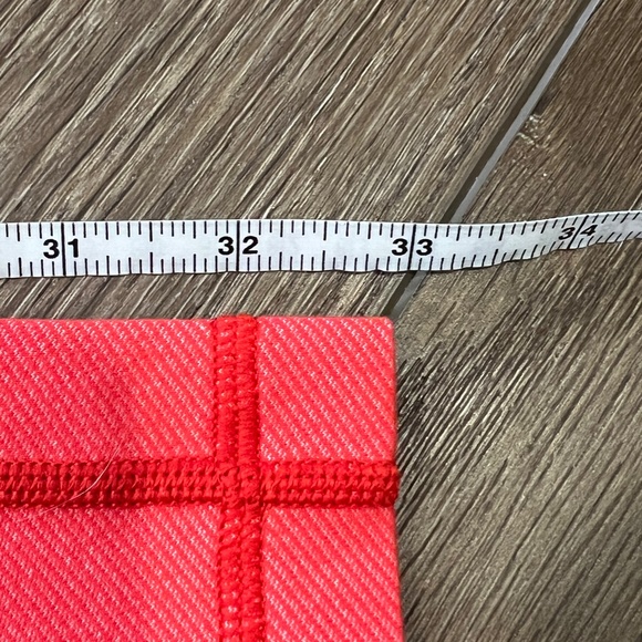 Lululemon P.Y.B. Pant *Denim Love Red Sz 6, Pull On, Medium Rise, Inseam 26" - Picture 9 of 11